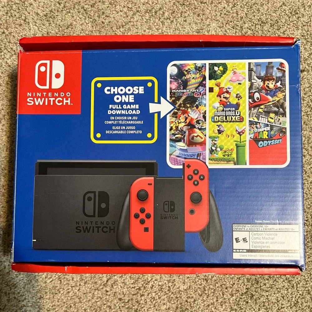 Nintendo Switch Mario Choose One Bundle
